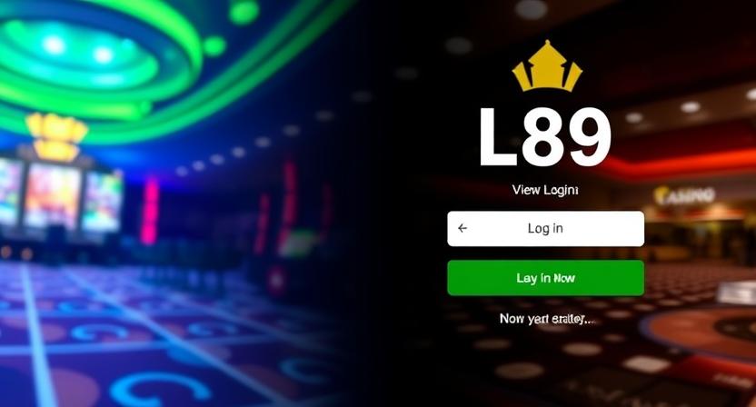 Clean and intuitive L89 login interface